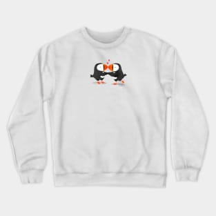 Puffins in love Crewneck Sweatshirt